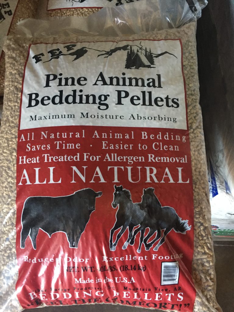 FEP Pine Animal Bedding Pellets Foreman's General Store