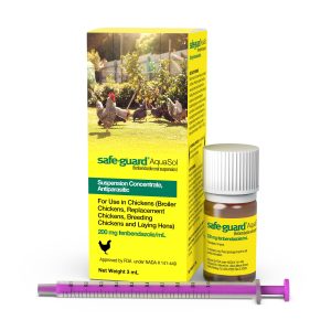 SAFE-GUARD® AQUASOL (fenbendazole oral suspension) Dewormer for Chickens